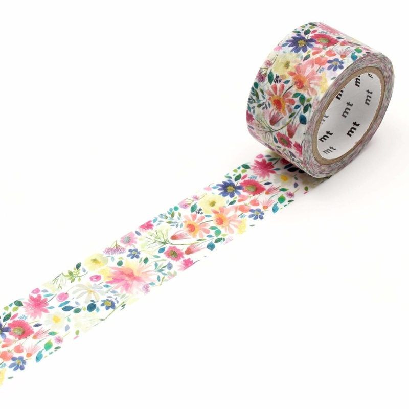 mt x Bluebellgray Washi Tape Zinnia