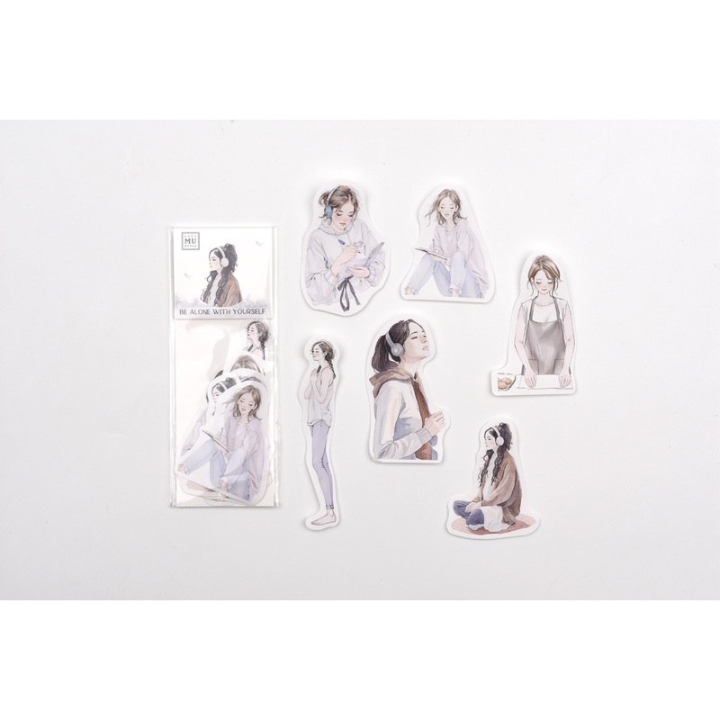 MU Girl Stickers – Set #4
