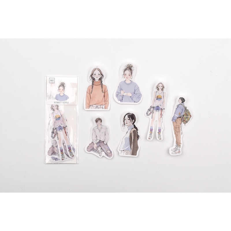 MU Girl Stickers – Set #6