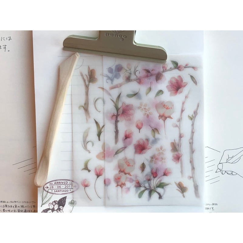 MU Print-On Stickers – Cherry Blossoms – #75