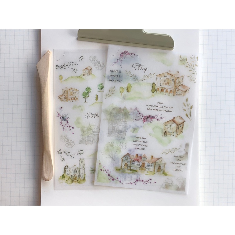 MU Print-On Stickers – Home – #112