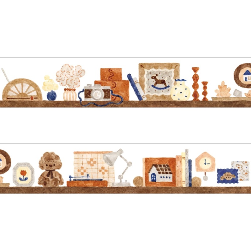 Papier Platz x Nakauchi Waka Masking Tape – Dog and Interior (Coming Soon)
